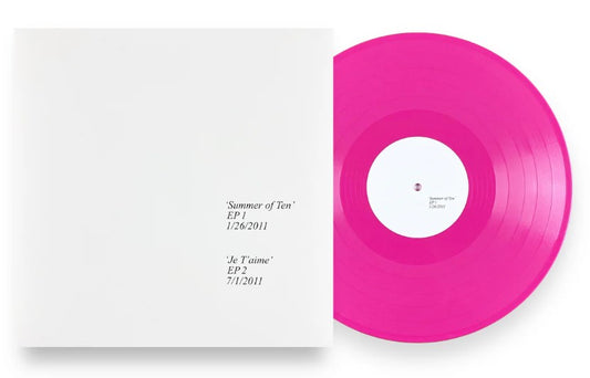 Porches SUMMER OF TEN + JE T'AIME New Limited Hot Pink Colored Vinyl Record LP