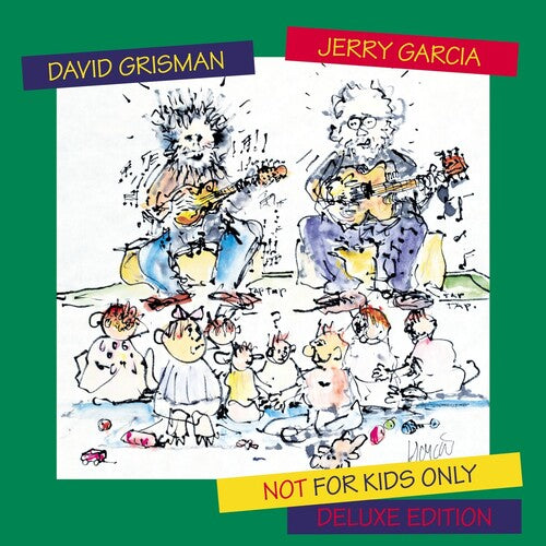 David Grisman & Jerry Garcia NOT FOR KIDS ONLY New Sealed Black Vinyl Record LP