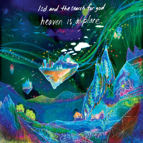 LSD And The Search For God HEAVEN IS A PLACE New Sealed Blue Colored Vinyl EP