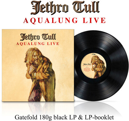 Jethro Tull AQUALUNG LIVE 180g New Sealed Black Vinyl Record LP