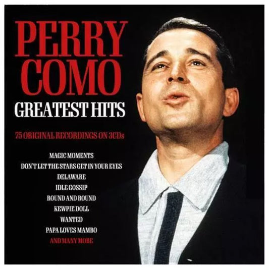 Perry Como GREATEST HITS Best Of 75 Essential Songs COLLECTION New Sealed 3 CD