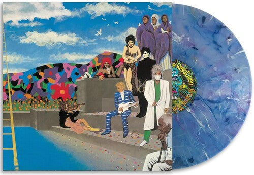 Prince AROUND THE WORLD IN A DAY (BLUE MARBLED) New Sealed Colored Vinyl LP