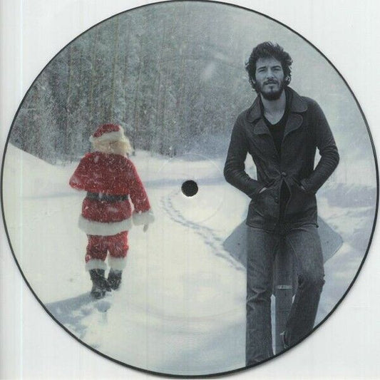 Bruce Springsteen SANTA CLAUS IS COMIN' TO TOWN Christmas VINYL PICTURE DISC 7"