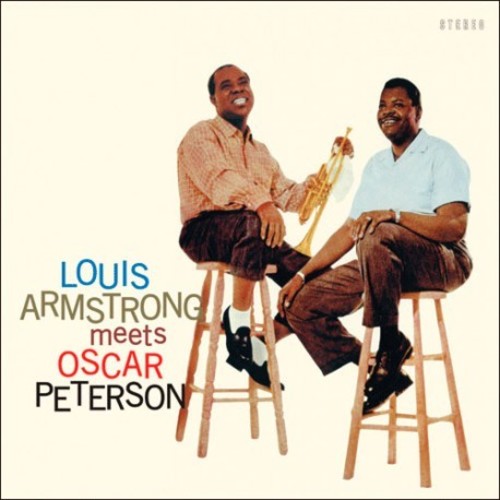 Louis Armstrong MEETS OSCAR PETERSON (950658) 180g New Blue Colored Vinyl LP