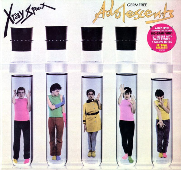 X-Ray Spex GERMFREE ADOLESCENTS 180g New Sealed Black Vinyl Record LP
