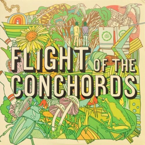 Flight Of The Conchords SELF TITLED New Sealed Black Vinyl Record LP