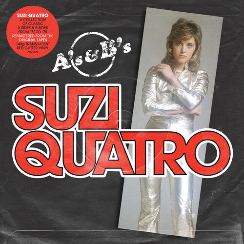 Suzi Quatro A'S & B'S Limited Edition NEW SEALED RED GLITTER COLORED VINYL LP