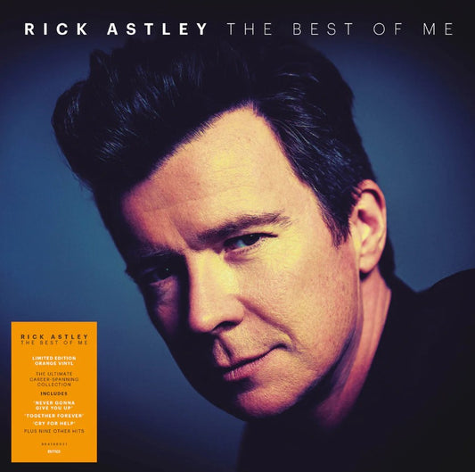 Rick Astley THE BEST OF ME Limited Indie Exclusive NEW ORANGE COLORED VINYL LP