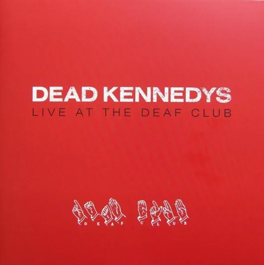 Dead Kennedys LIVE AT THE DEAF CLUB New Sealed Red Colored Vinyl Record LP