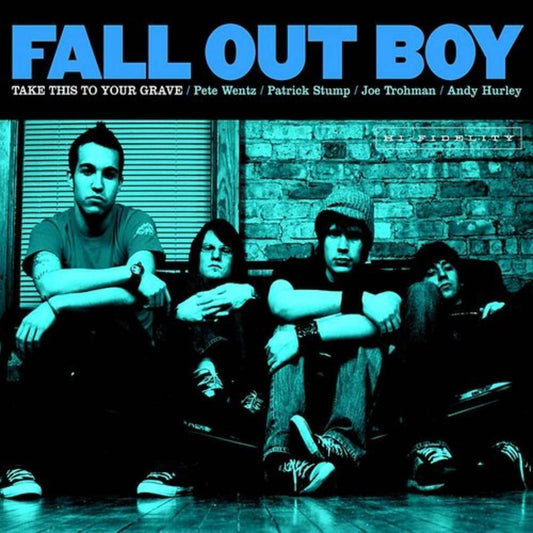 Fall Out Boy Take This To Your Grave SILVER VINYL LP