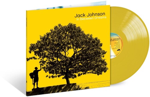 Jack Johnson IN BETWEEN DREAMS Limited Edition NEW YELLOW COLORED VINYL LP