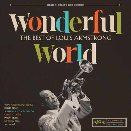Louis Armstrong WONDERFUL WORLD: BEST OF 13 Essential Songs NEW SEALED VINYL LP