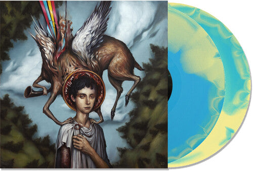 Circa Survive BLUE SKY NOISE New Limited Blue/Yellow Swirl Colored Vinyl 2 LP