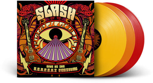 Slash LIVE AT THE S.E.R.P.E.N.T. FESTIVAL New Limited Colored Vinyl Record 3 LP