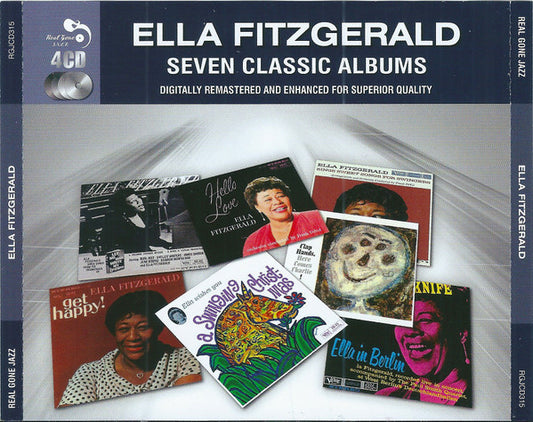 Ella Fitzgerald SEVEN CLASSIC ALBUMS New Sealed 4 CD