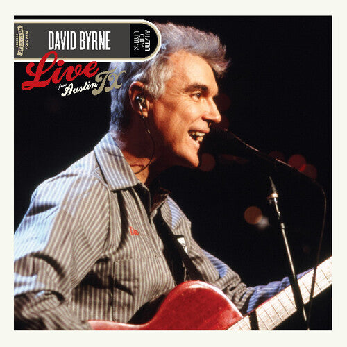 David Byrne LIVE FROM AUSTIN TX New Sealed Red Colored Vinyl Record 2 LP