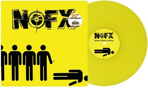 NOFX Wolves In Wolves' Clothing FAT WRECK CHORDS New Yellow Colored Vinyl LP