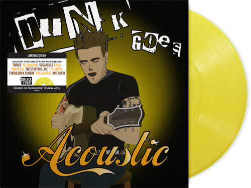Punk Goes Acoustic VARIOUS Limited RSD BF 2025 New Yellow Colored Vinyl LP