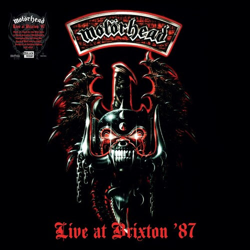 Motorhead LIVE AT BRIXTON '87 Limited RSD BF 2025 New Red Colored Vinyl LP