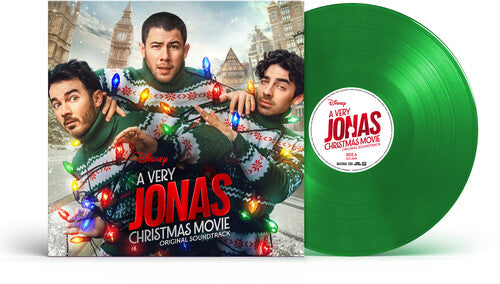 A Very Jonas Christmas Movie ORIGINAL SOUNDTRACK Holiday Music COLORED VINYL LP