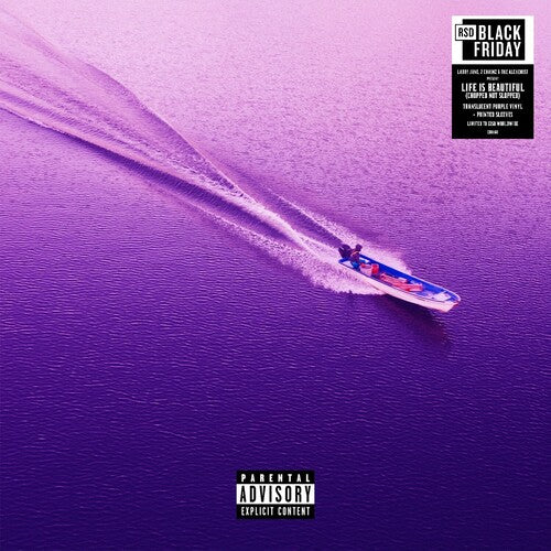 Larry June LIFE IS BEAUTIFUL (CHOPPED NOT SLOPPED) RSD BF 2025 New Purple Colored Vinyl LP