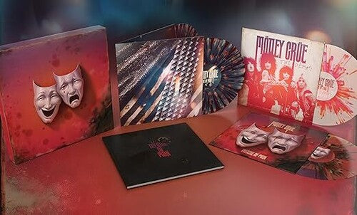 Motley Crue THEATRE OF PAIN 40th Anniversary NEW COLORED VINYL 4 LP BOX SET