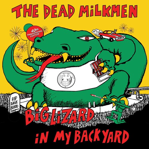 Dead Milkmen BIG LIZARD IN MY BACKYARD Limited RSD BF 2025 New Colored Vinyl 2 LP