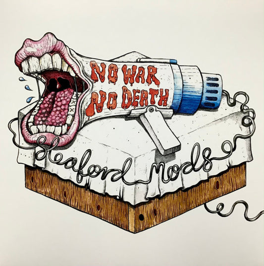 Sleaford Mods MEGATON New Sealed Blue Colored Vinyl Record 7" Single