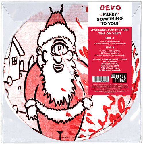 Devo MERRY SOMETHING TO YOU Limited Edition RSD BF 2025 New Vinyl Picture Disc 2"