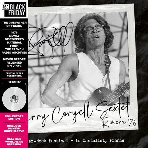 Larry Coryell & The Eleventh House RIVIERA '76 RSD BF 2025 New Clear Vinyl LP