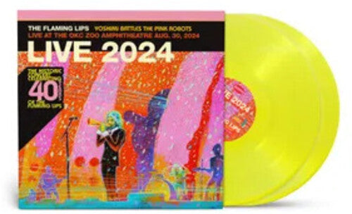 Flaming Lips YOSHIMI BATTLES THE PINK ROBOTS LIVE RSD BF 2025 Colored Vinyl 2 LP