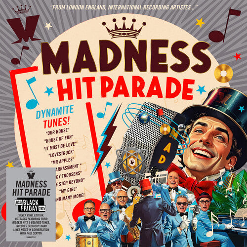 Madness HIT PARADE Limited Edition RSD BF 2025 New Silver Colored Vinyl LP