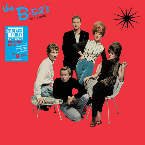 The B-52's WILD PLANET Limited Edition RSD BF 2025 New Vinyl Picture Disc LP