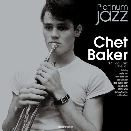 Chet Baker PLATINUM JAZZ 180g LIMITED New Sealed Silver Colored Vinyl 3 LP