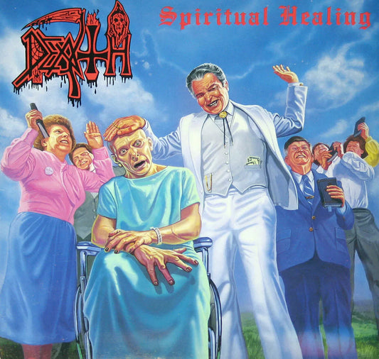 Death Spiritual Healing TRI-COLOR MERGE LP