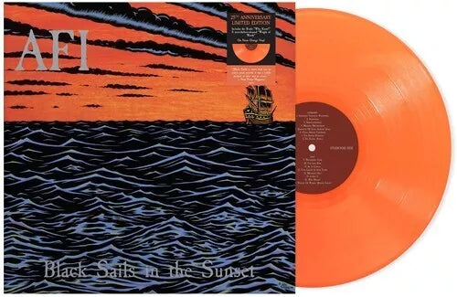 AFI Black Sails In The Sunset (Orange)LIMITED EDITION New Sealed Vinyl Record LP