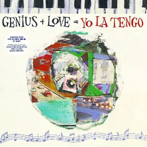 Yo La Tengo GENIUS + LOVE = YO LA TENGO New Sealed Black Vinyl Record 2 LP