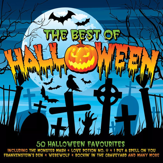 The Best Of Halloween 50 ESSENTIAL SONGS Party Music MONSTER MASH New 2 CD