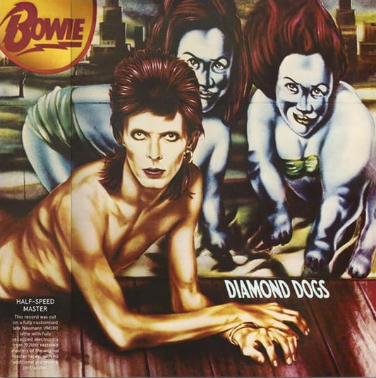 David Bowie DIAMOND DOGS 50th Anniversary Half Speed Master NEW BLACK VINYL LP