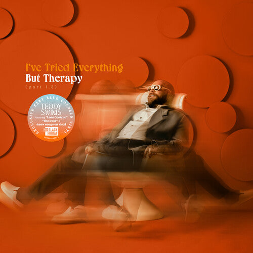 Teddy Swims I'VE TRIED EVERYTHING BUT THERAPY PT 1.5 RSDBF24 New Blue Colored Vinyl LP