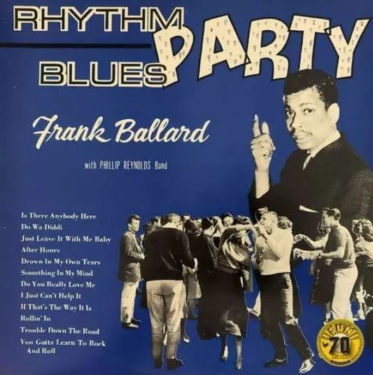 Frank Ballard With Phillip Reynolds Band RHYTHM BLUES PARTY New Colored Vinyl LP