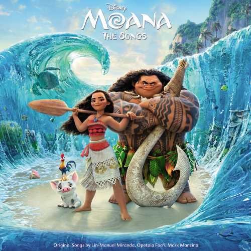 Moana: The Songs DISNEY MOVIE SOUNDTRACK (50087359249) New Sealed Black Vinyl LP