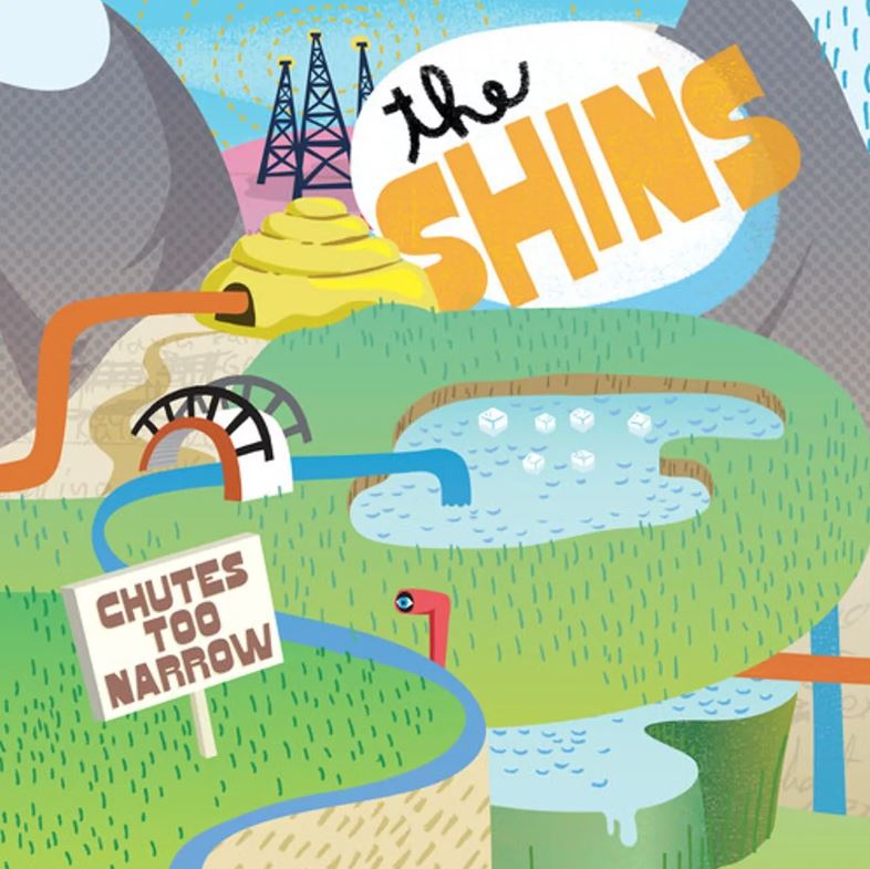 The Shins CHUTES TOO NARROW 20th Anniversary LIMITED New Orange Colored Vinyl LP