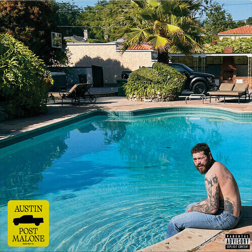 Post Malone AUSTIN New Sealed Limited Forest Green Colored Vinyl Record 2 LP