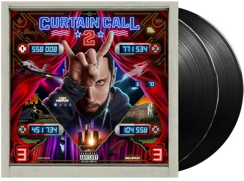 Eminem CURTAIN CALL 2 180g BEST OF 20 SONGS New Sealed Black Vinyl Record 2 LP