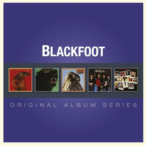 Blackfoot ORIGINAL ALBUM SERIES Box Set STRIKES Tomcattin' NEW SEALED 5 CD