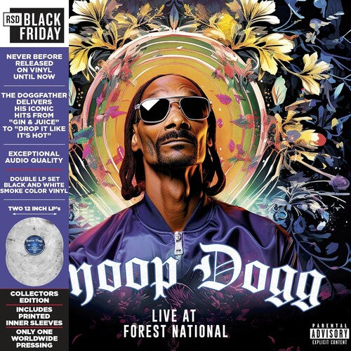 Snoop Dogg LIVE AT FOREST NATIONAL Limited RSDBF24 New Colored Vinyl 2 LP