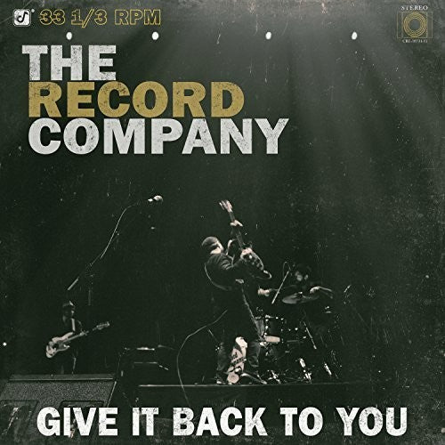 Record Company GIVE IT BACK TO YOU 120g CONCORD RECORDS New Black Vinyl LP