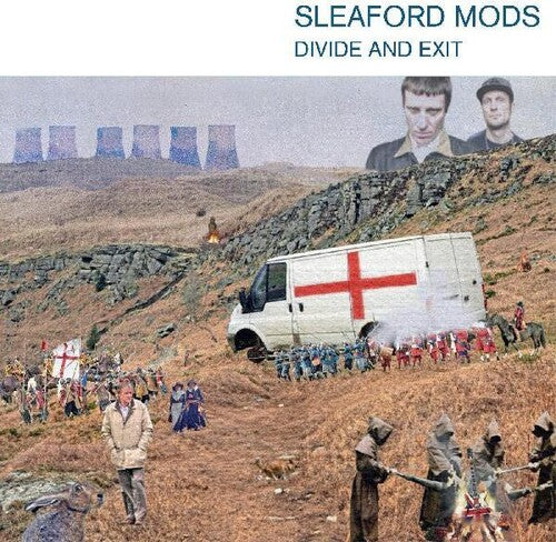 Sleaford Mods DIVIDE AND EXIT Limited Edition NEW RED COLORED VINYL LP +FLEXI