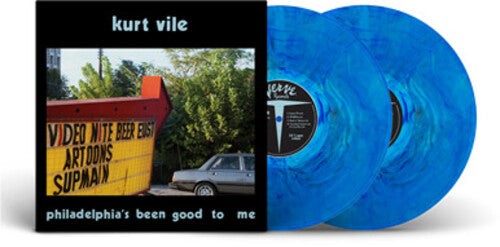 Kurt Vile PHILADELPHIA'S BEEN GOOD TO ME New Limited Blue Colored Vinyl 2 LP